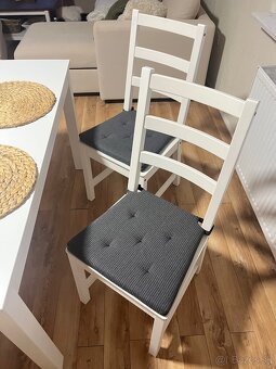 Rozkladací Stol a stoličky IKEA len spolu - 4