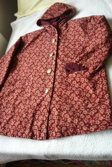 Vintage kabát s kapucou - 4