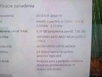 predám dotykový notebook Hp elitebook x360 - 4