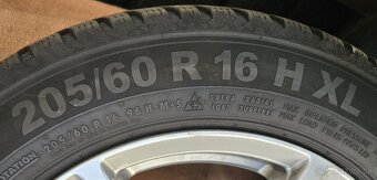 5x112,r16,Dezent,7Jx16,et35-205/60-Semperit-3924-8mm+ - 4