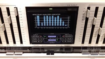 2x10 pasmovy equalizer KENWOOD GE-770 strieborny JAPAN, AE16 - 4