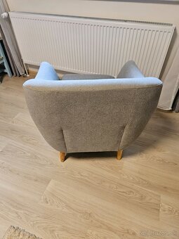 Pohovka egedal svetlosiva - 4