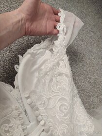 Svadobné šaty 34-36 + popolnočné šaty - 4