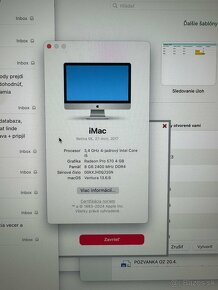iMac 27, 2017, Retina 5K,  3,4 GHz 8GB, i5 - 4