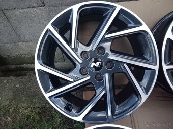 18" 5x114,3 ET 55 - zánovné hliníkové disky Hyundai i30N - 4