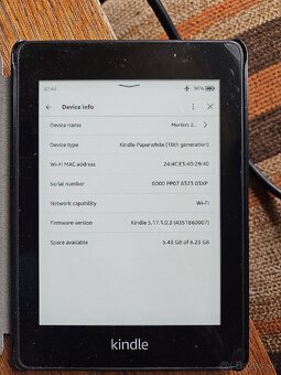 Amazon Kindle Paperwhitw 10th gen. - 4