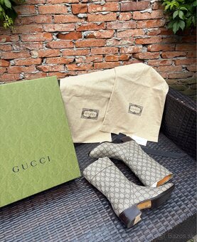 Originál Gucci čižmy, pc 1069€ , ako nové - 4