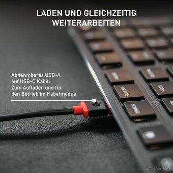mechanická podsvietená klávesnica CHERRY KW X ULP DE layout - 4