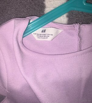 Šaty Frozen s ozdobnou mašlou H&M v.122/128 - 4