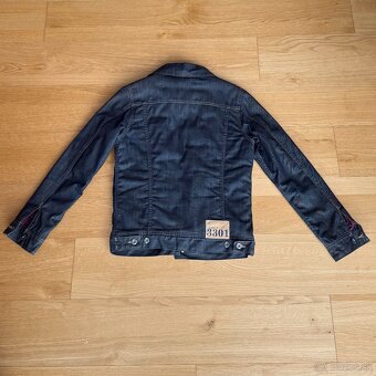 Rifľová bunda G-STAR SLIM TAILOR SHUTTER, TOP stav, veľ. M - 4