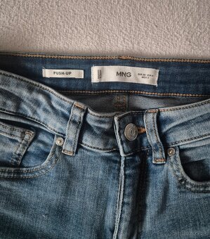 Push up modré skinny rifle veľ. S - 4