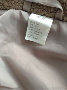 Teddy vesta H&m 98 - 4
