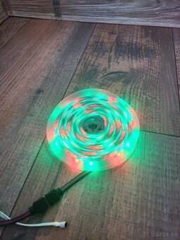 LED Pás s ovládačom a trafom do siete 220V, 5 metrov - 4