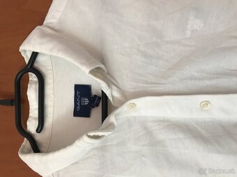 GANT originál snehobiela damska bluzka 38/40 - 4