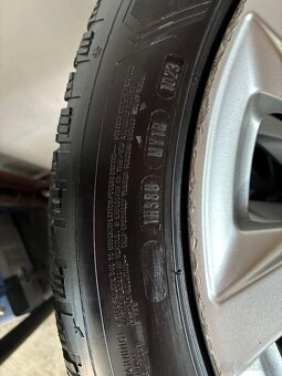Originál Alu disky Audi R18 8Jx18 ET39 245/45 + zimné pneu - 4