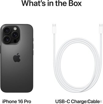 iPhone 16 Pro 256 GB čierny titán - 4