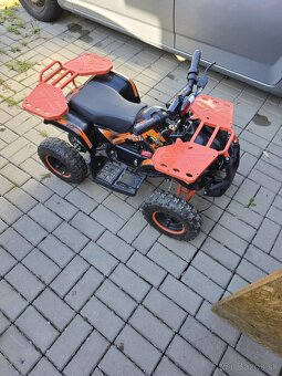 Detská štvorkolka MiniHummer Deluxe - 4