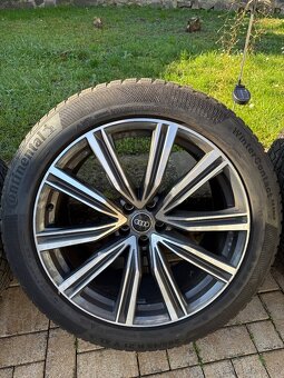 Audi Q8 ORIGINÁL zimná sada 285/45 r21 - 4