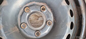 Predam plechové disky 5x112 r15 et47/ J6 orginal vw - 4
