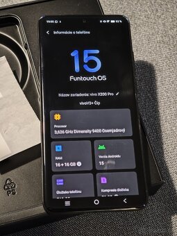 Predám / Vymením Vivo X200 Pro 16/512GB - 4