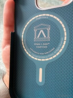 Pitaka Aries NoProblemo Luminous aramid case iPhone 16 Pro - 4