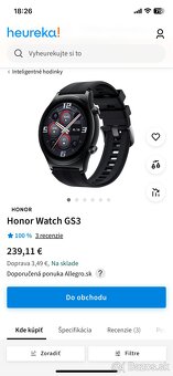 honor watch gs3 Bluetooth volanie - 4