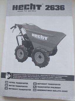 Predám mini damper/motorový fúrik - 4