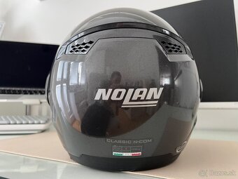 Výklopná prilba NOLAN N103 CLASSIC LAVA GREY - veľkosť S - 4