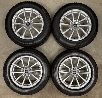 Zimná sada Audi A6 C8 - 5x112 R17 , 225/60/17 Pirelli - 4