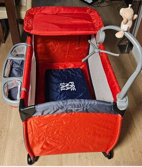 Cestovna postielka Hauck + matrac - 4