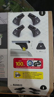 Kvalitný aerodynamický hliníkový Strešný nosič pre BMW X5 G0 - 4