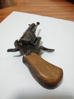 Starožitný malý historický revolver LEFAUCHEUX z roku 1870 - 4