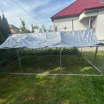 Vonkajšia voliera pre menšieho zvieratá 4M x 2M x 1,5M - 4
