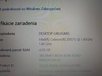 predám základnú dosku z notebooku Acer aspire ES1-571 - 4