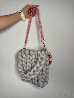 Handmade chunky kabelka - 4