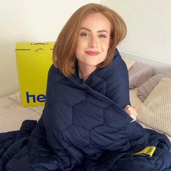 HEVI blanket 9kg, zatazova prikryvka / deka / paplon - 4