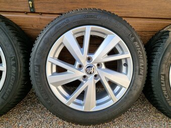 Zimná sada originál Škoda Superb 3, 5x112 R17 - 4