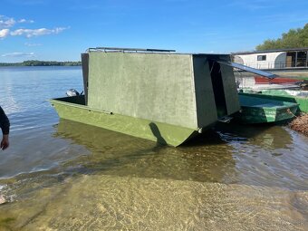 Kajutová loď . Mini hausboat - 4