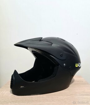 Downhill prilba W-TEC Campanero Matt Black - 4