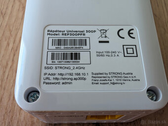 STRONG REP300PFR, WIFI opakovač a rozširovač signálu - 4