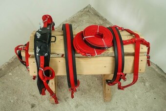 Postroj pre jedného koňa čierno - 4