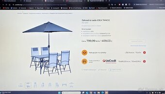 Predam uplne nove kvalitne zahradne sedenie - 4