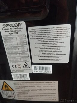 Mobilná klimatizácia SENCOR MT1231C - 4