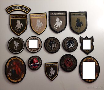 Predám vojenské nášivky - 4