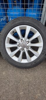 Predám zimný komplet na audi. - 4