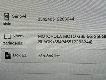 Motorola G 35 5G 256gb —Novak— - 4