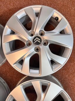 5x108 R16 Originál alu disky Citroen C4 - ET 47 - 4