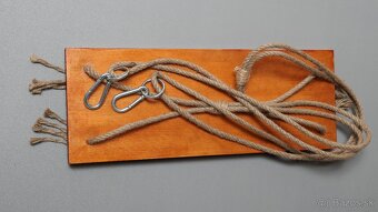 Drevená hojdačka z masívu - 4