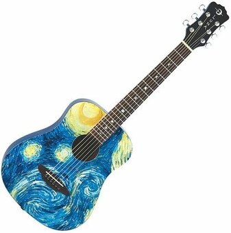 Luna 3/4 Travel Starry Night Akustická gitara - 4