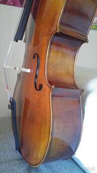Violončelo (4/4, masív, eben, príslušenstvo) - 4